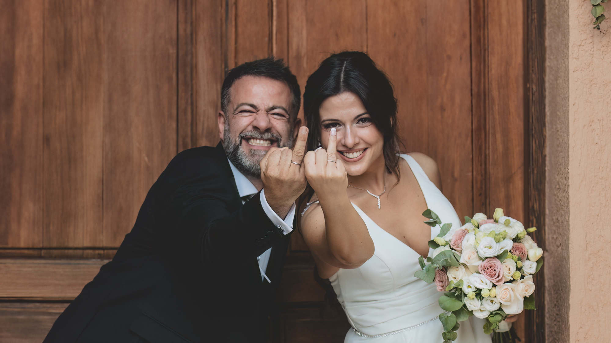 Guests celebrating during a documentary-style Leeds wedding